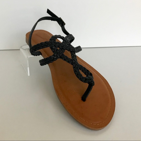 NWT Universal Thread Braided Ankle Strap Sandals - Picture 4 of 7